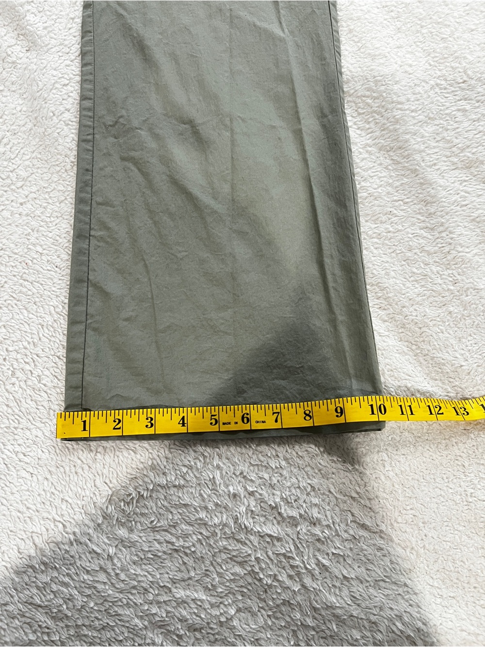 The Limited Stretch Women’s Cotton Blend Light Green Pants Size 6 - Picture 9 of 11